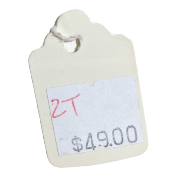 M.N. Bird Co. 2T Blue/Gold Swimsuit - Picture 4 of 4